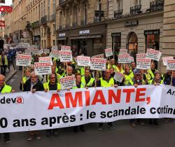 Manifestation du 7 octobre 2016, à Paris - Crédit : Andeva